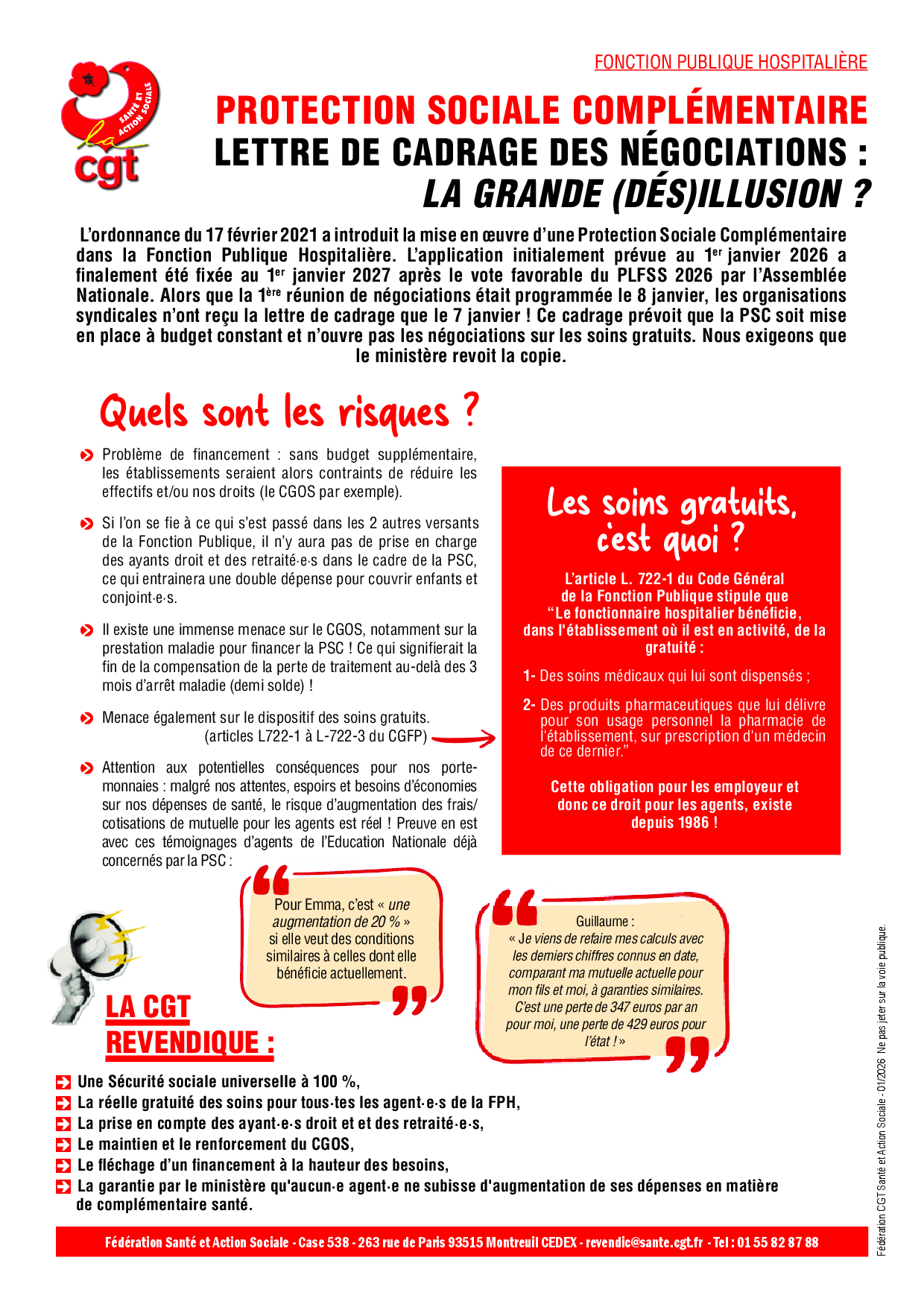 protection sociale complémentaire FPH